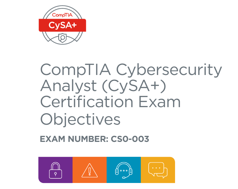 CompTIA CySA+ CS0-003&nbsp;Overview