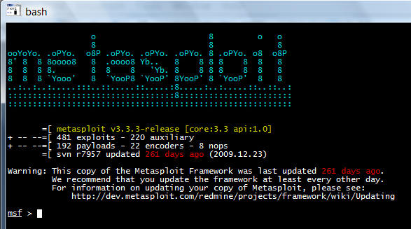 CompTIA CySA+ CS0-003: Metasploit&nbsp;framework